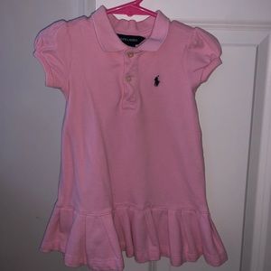 Pink Polo Dress-12M